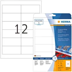 Herma Outdoor Folien-Etiketten »Special 4692« 300 Stück weiß