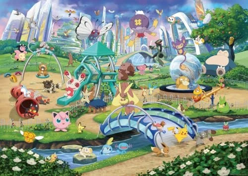 Ravensburger Puzzle Pokémon - Eevee and Park (1000 Teile)