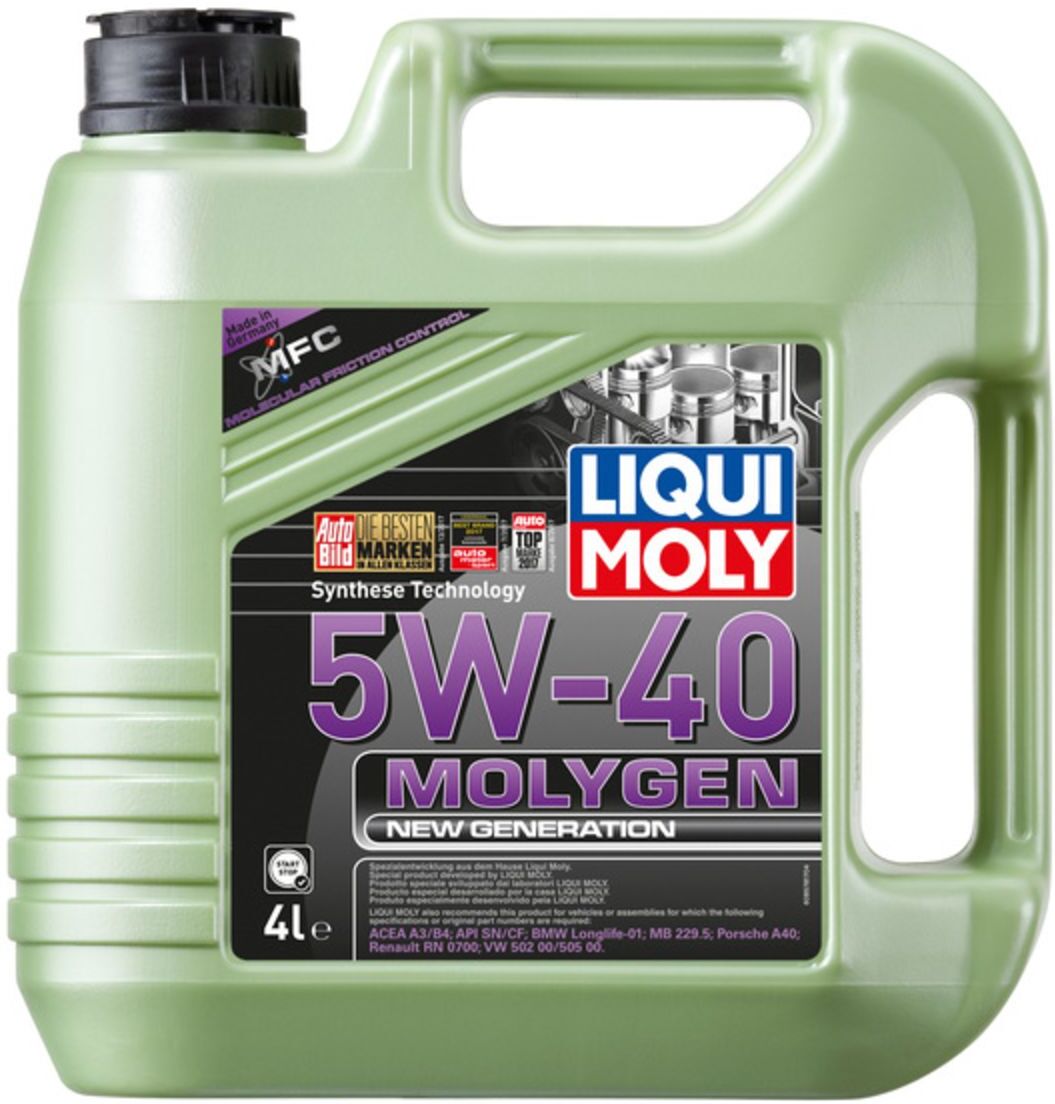 Motoröl LIQUI MOLY 8578 Molygen 5W40 4L