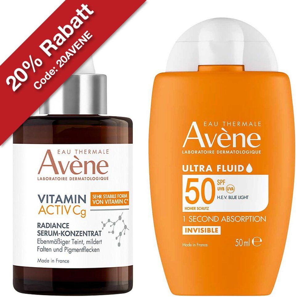 Avene Avène Fluid Invisible LSF 50 + VITAMIN ACTIV Cg Radiance Serum