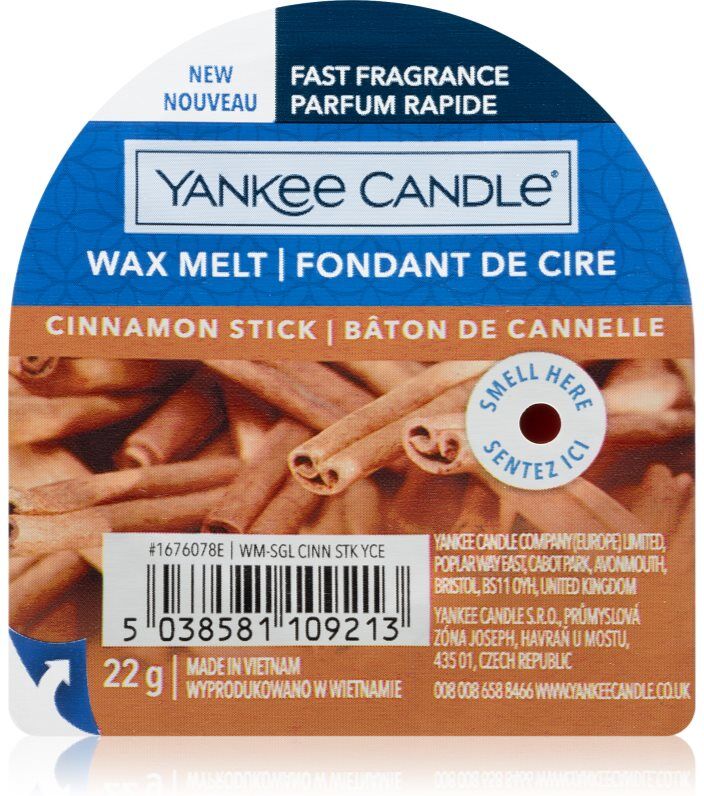 Yankee Candle Cinnamon Stick wax melt 22 g
