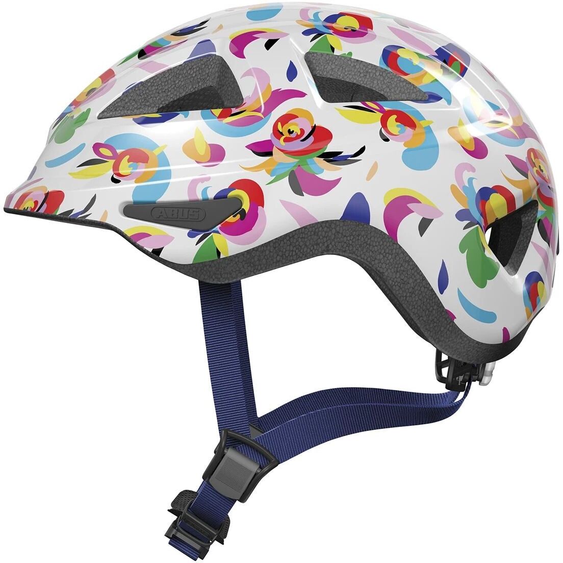 Abus Anuky 2.0 White Parrot - Børnehjelm - Small (46-52 Cm)