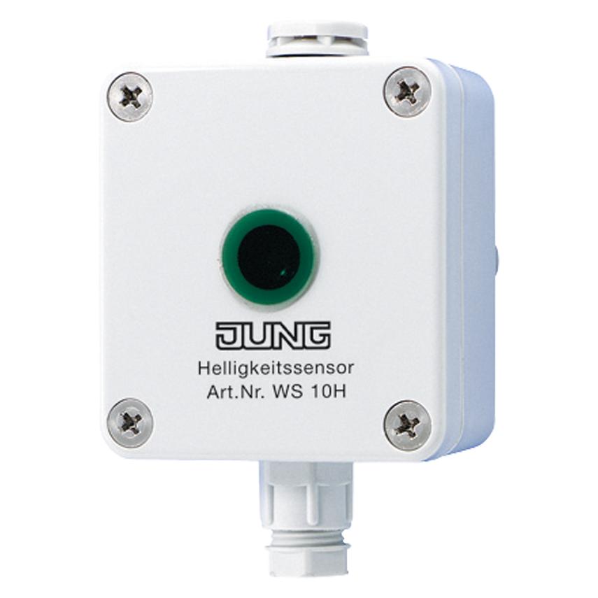 JUNG Helligkeitssensor KNX AP 0-60000lx 1Kan WS10H (WS10H)