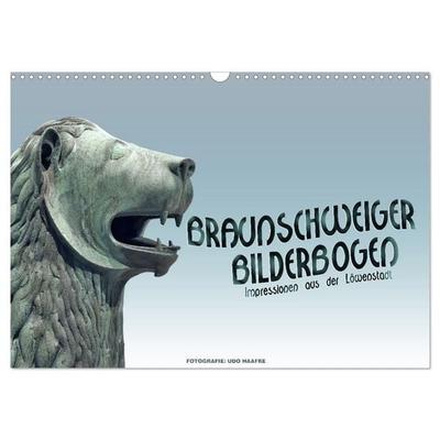 Braunschweiger Bilderbogen (Wandkalender 2026 DIN A3 quer), CALVENDO Monatskalender