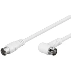 F-KABEL QGW 0500 - Anschlusskabel, F-Quick, 90° gewinkelt, 5 m