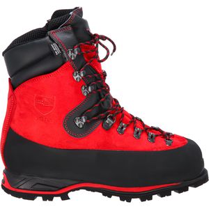 Hase Schnittschutzstiefel Cervino, rot, SB, Schnittschutzklasse 2, Echt Leder, Größe 40