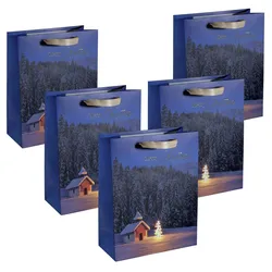 SIGEL Geschenktüten 26,0 x 33,0 cm Christmas Chapel