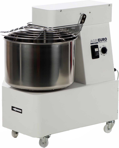 AgriEuro TOP-LINE Spiral-Knetmaschine Mixer 5000 S - Von 40 kg bis 1 Geschwindigkeit