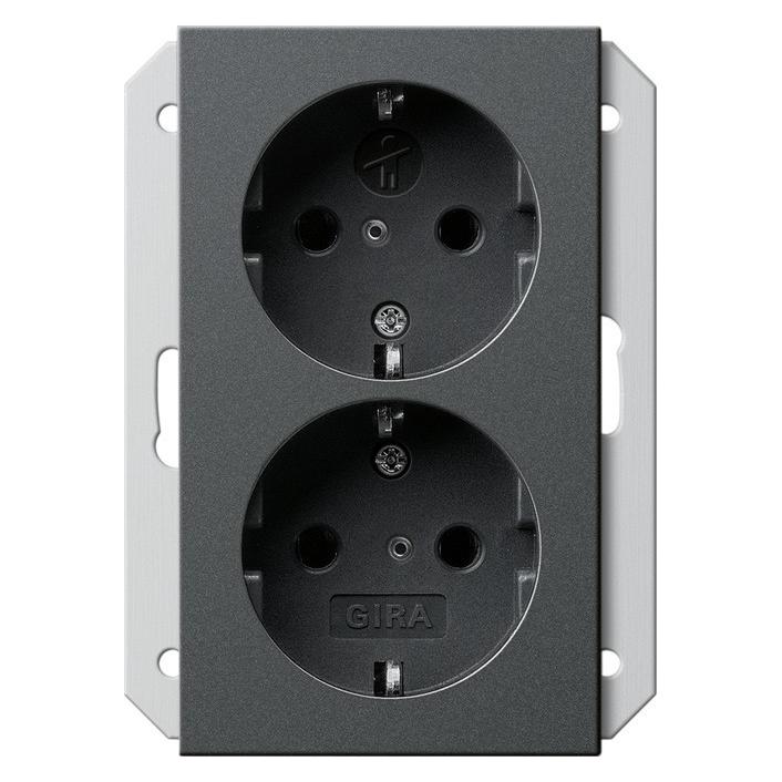 Gira SCHUKO 2f SH f. UP-Dose 1,5f System 55 273528 (273528)