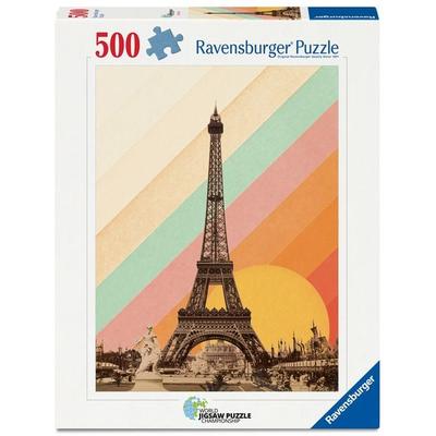 Erwachsenenpuzzle 500 Teile - Pariser Regenbogen - Florent Bodart