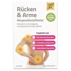 AKTIMED Gitterpflaster für Rücken & Arme mit Arnika 40 Stück
