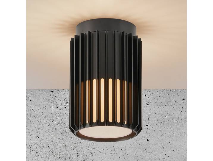 Plafonnier d'extérieur Aludra Seaside Black - Nordlux - Terrasse - Design - Aluminium - Rond