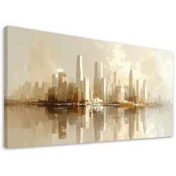 LEINWANDBILD Städte & Architektur 80x40cm