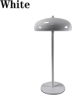Inspire Curations Rechargeable Nordic LED Bedside Touch Lamp For Bedroom, Study & Table Decor white 3 Colors