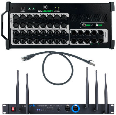 Mackie DL32SE Router Bundle Noir