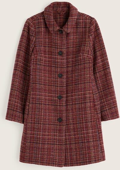 Seasalt Wood Cabin Coat Brushmark Multi