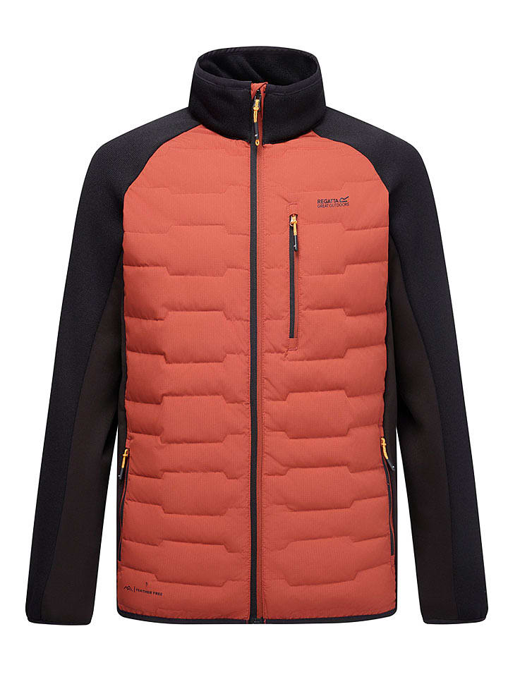 Regatta Hybridjacke "Cyrus" in Schwarz/ Orange - S