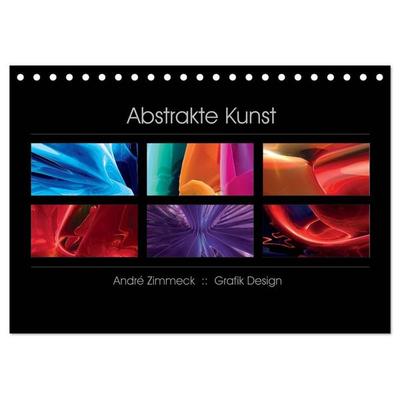 Abstrakte Kunst (Tischkalender 2027 DIN A5 quer), CALVENDO Monatskalender