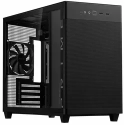 ASUS Prime AP201 Tempered Glass, schwarz, Glasfenster