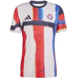 ADIDAS Herren Fantrikot FC Bayern SS26 Pre-Match Trikot, Größe S in Rot Rot
