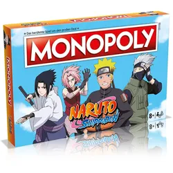 Monopoly - Naruto (deutsch) Brettspiel Gesellschaftsspiel Anime