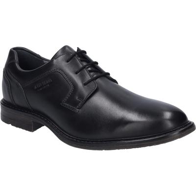 Schnürschuh JOSEF SEIBEL "Earl 01, schwarz", Herren, Gr. 41, schwarz, Obermaterial: 100% Rindsleder Leather cow., Schuhe Schnürschuh
