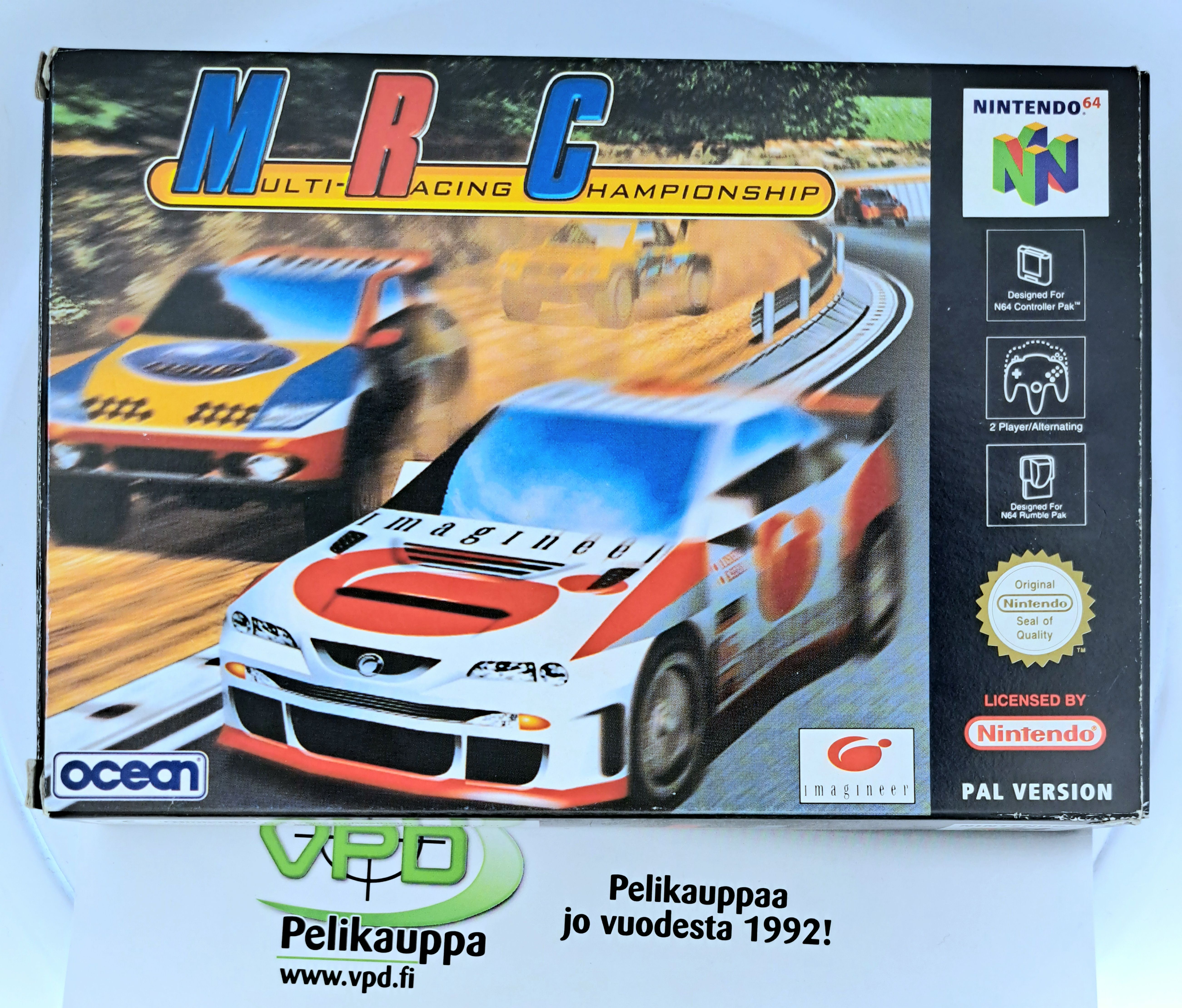 Multi-Racing Championship (CIB) (EU) N64 (Käytetty)
