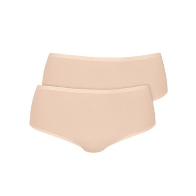 String ANITA "2er Pack High Waist String Essentials", Damen, Gr. S/M, rosa (smart rose), Obermaterial: 80% Polyamid PA. 20% Elasthan EL., Unterhosen String