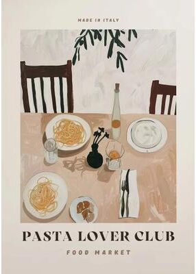 Uplift Essentials Mediterranean Aperitivo Wall Art Aperol Spritz, Negroni & Wine Cocktail Posters Modern Sardine & Pizza Kitchen Decor style 12 8x12 In