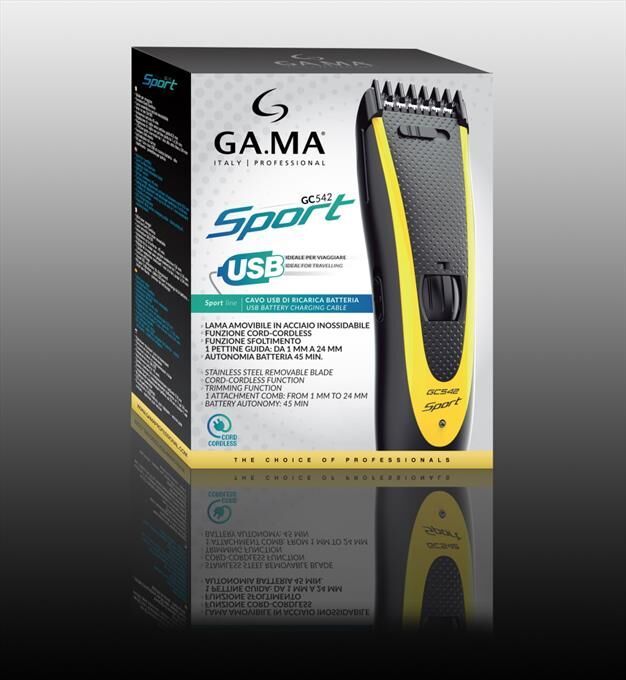 GAMA Gc542 Sport-nero/giallo