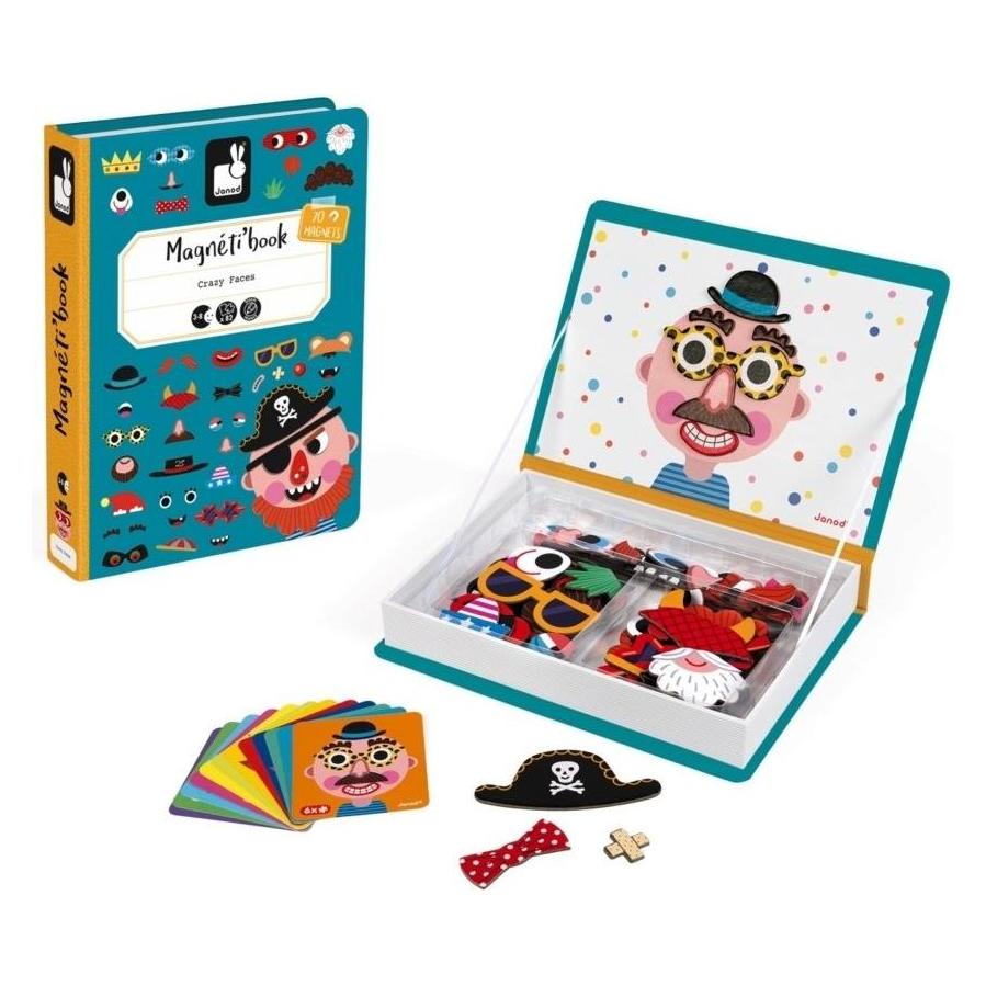 Janod Crazy Faces Boys (Deutsch, 2 - 8 Jahre) (190.02716)