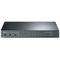 TP-Link TL-SL1311MP Netzwerk-Switch Unmanaged Fast Ethernet (10/100) Power over Ethernet (PoE) (11 Ports), Netzwerk Switch, Schwarz