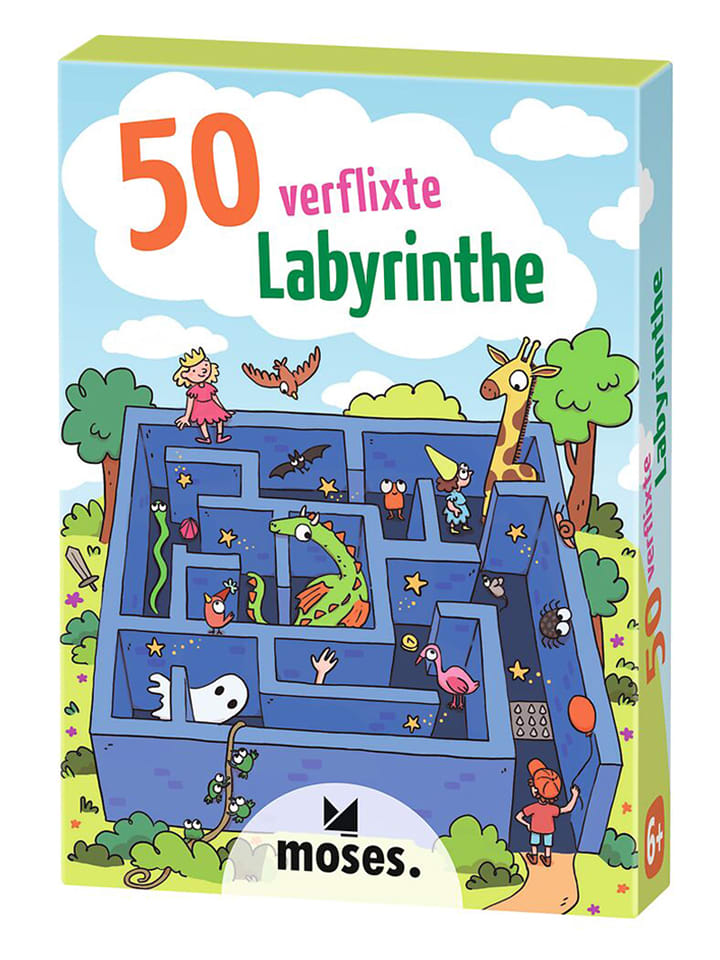 moses. Kartenspiel ''50 verflixte Labyrinthe'' - ab 6 Jahren - onesize