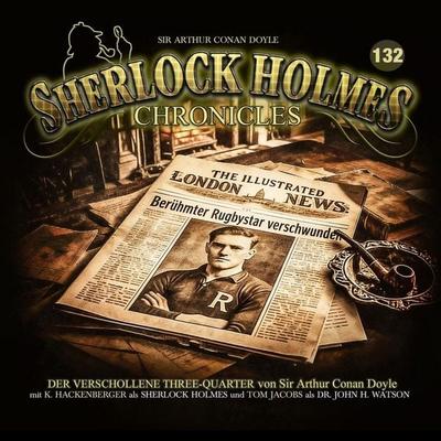 Sherlock Holmes Chronicles - Der verschollene Three-Quarter,1 Audio-CD - , CD, 9783960664833
