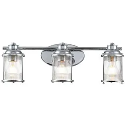 Ashland Bay 3-flammige Wandleuchte – Poliertes Chrom