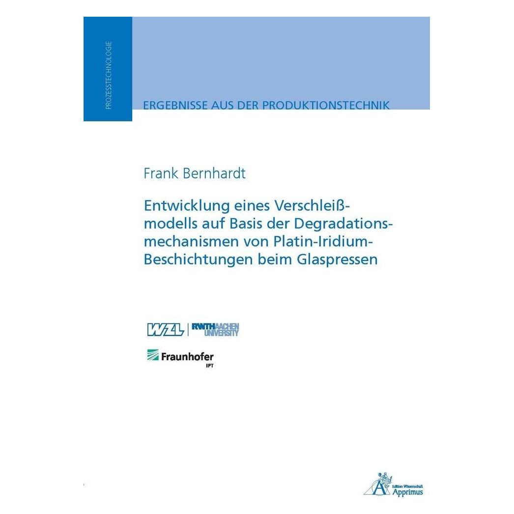 Apprimus Bernhardt:Entwicklung eines VerschleiÃm (Deutsch, Softcover, Frank Bernhardt) (55812640)