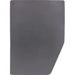Walra Spannbetttuch Jersey stretch Multifit Anthrazit für Französisches Bett rechte Ecke