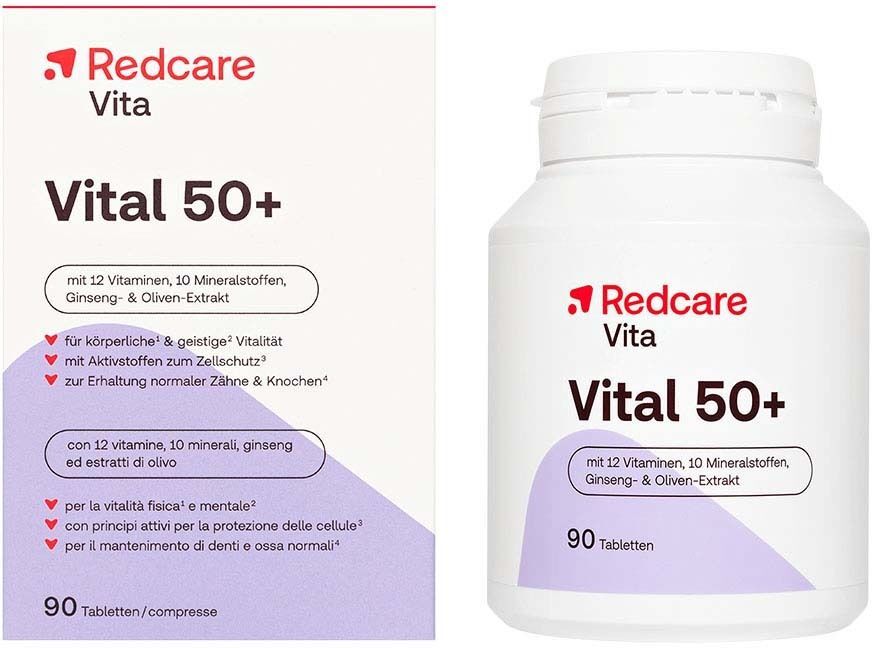 Redcare von Shop Apotheke Redcare Vital 50plus Tabletten 90 St