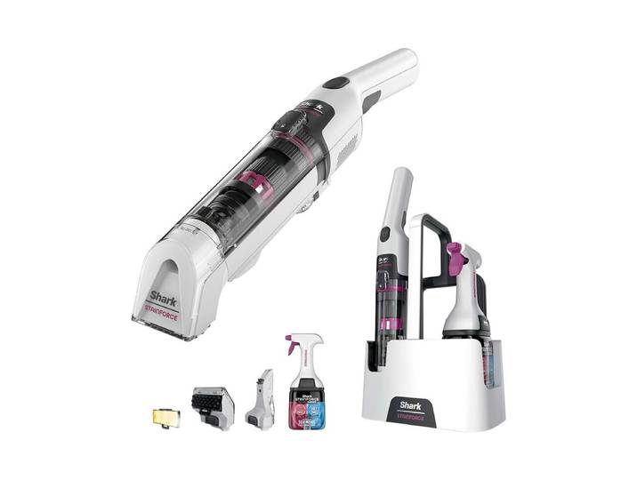 Shark StainForce Wireless Polstersauger Weiss