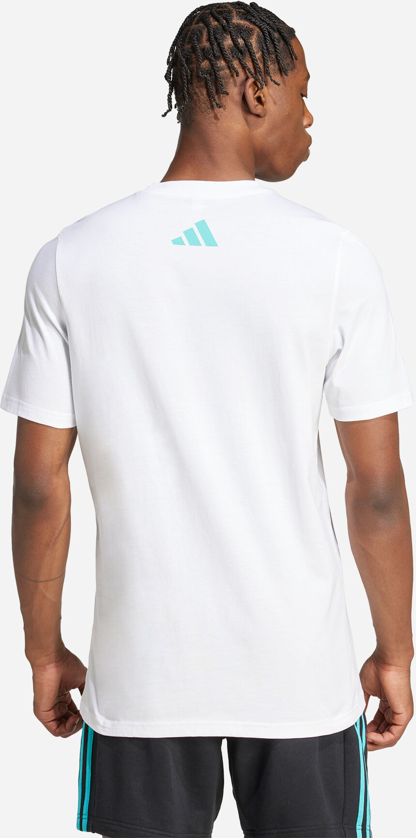 Adidas Mercedes Dna M - T-shirt - Uomo - Bianco M