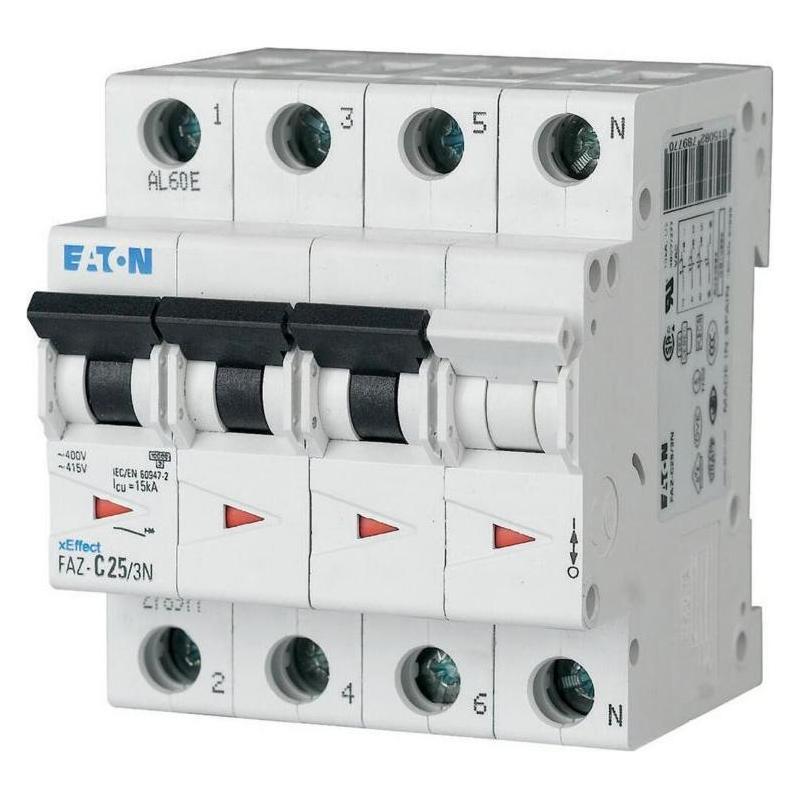 Eaton Leitungsschutzschalter, 8 A, 3p+N, 278993 (278993)