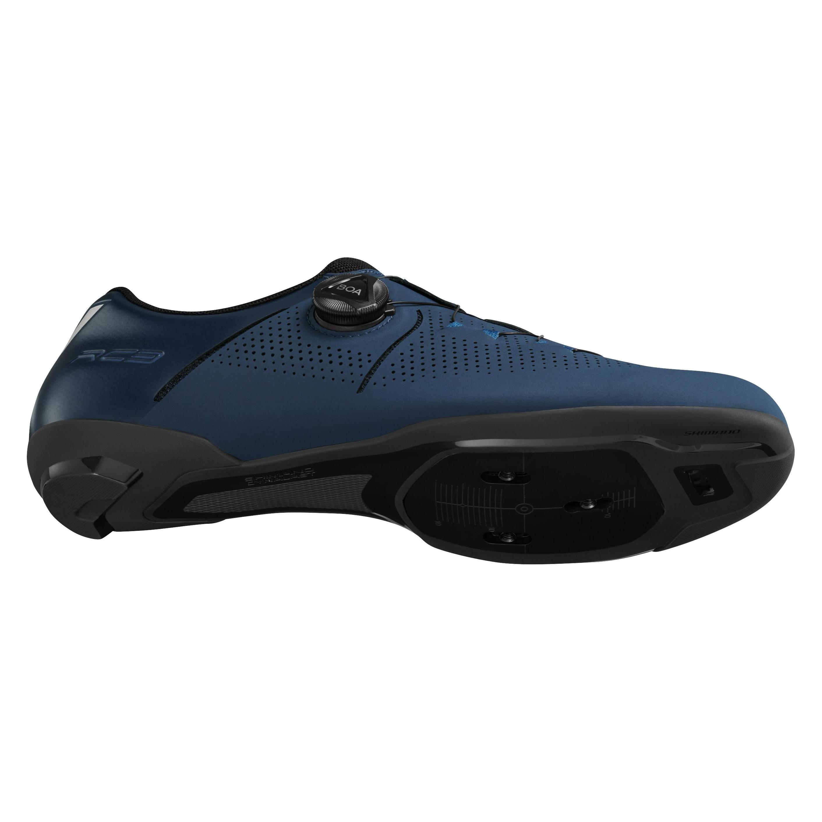 Shimano Rennrad - Fahrradschuhe RC302 WIDE, navy (44) (59281299)