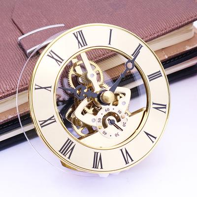 Daily Deals Depot Creative Luxury Watch Movement For DIY Clocks, Good Quality Clockwork Clock, Hand Clocks Accessories Mechanism gold