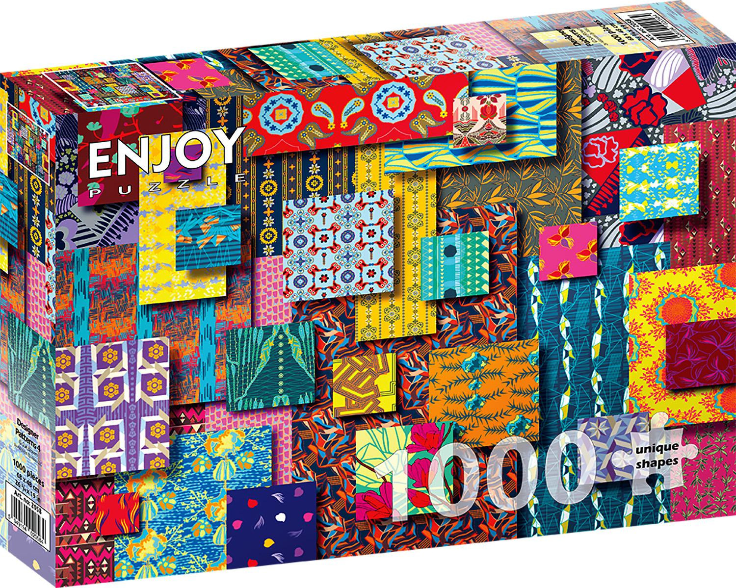 ENJOY Puzzel Patroon nr. 4 met 1000 stukjes