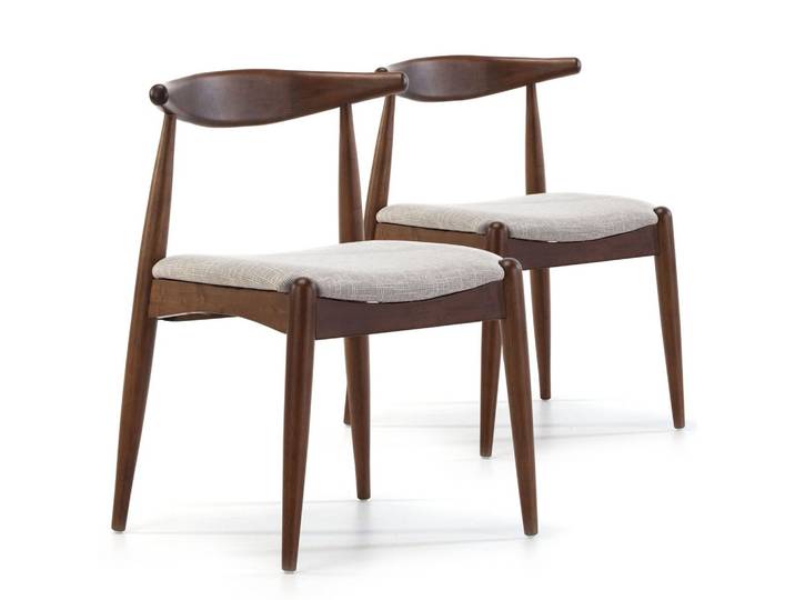 STUHL 2er-Set Corzo Nussbaum Farbe