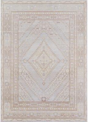 Momeni Isabella Polyester Traditional Geometric Area Rug.
