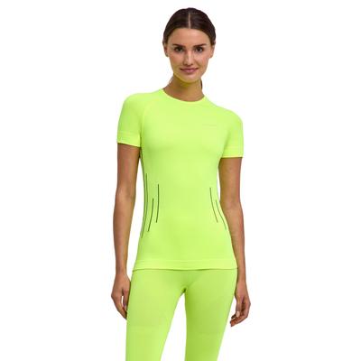 T-Shirt FALKE "FALKE T-Shirt", Damen, Gr. S, lightning (1690), Shirts T-Shirt
