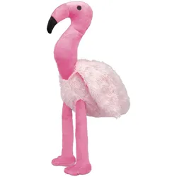 3x Trixie Flamingo, Plüsch, 35 cm (Plüschspielzeug Hund), Hundespielzeug