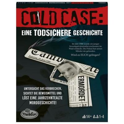 ThinkFun Cold Case: Eine todsichere Geschichte - Rätsel-Spiel ab 14 Jahre