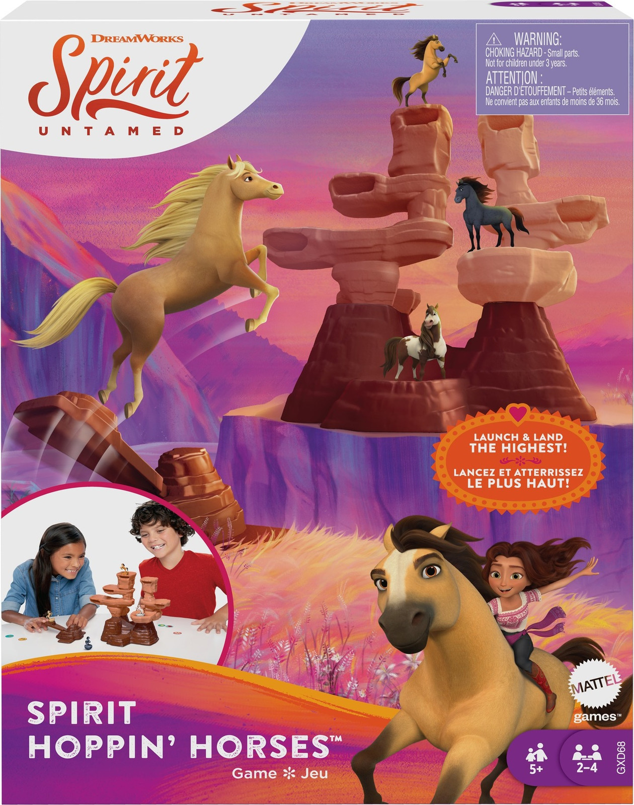 Mattel Games Spirit Springende Paarden kinderspel voor kinderen vanaf 5 jaar